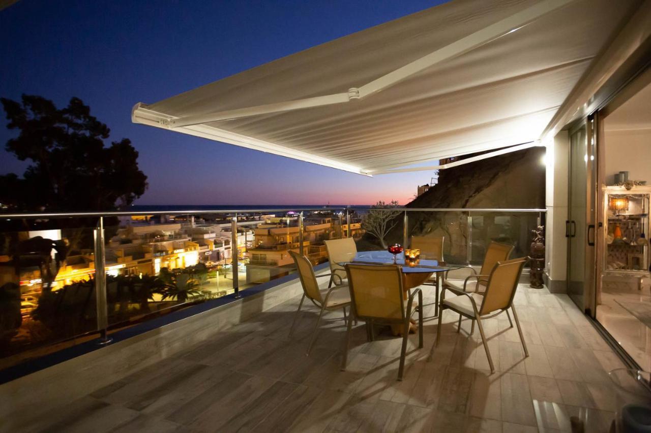 Rivera Del Puerto Luxury Penthouse With Great Terrace And Sea View Puerto De Mogan Exteriér fotografie