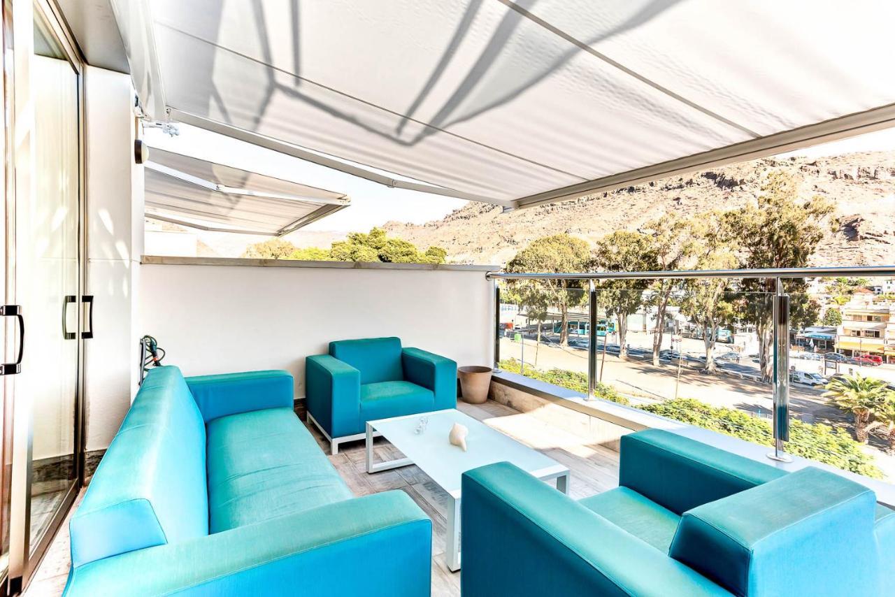 Rivera Del Puerto Luxury Penthouse With Great Terrace And Sea View Puerto De Mogan Exteriér fotografie