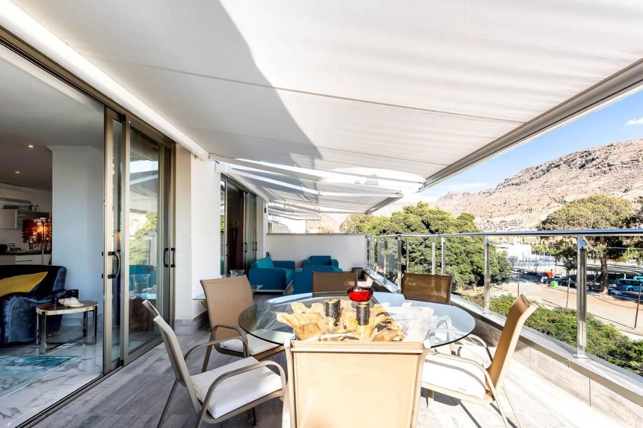 Rivera Del Puerto Luxury Penthouse With Great Terrace And Sea View Puerto De Mogan Exteriér fotografie
